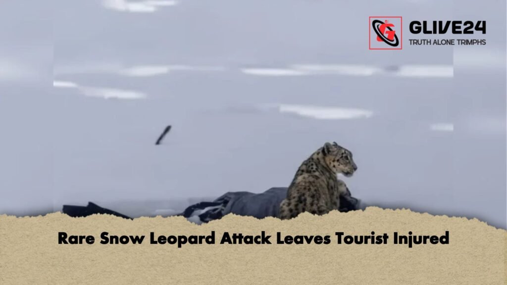 Rare Snow Leopard Attack Leaves Tourist Injured 1 Rare Snow Leopard Attack Leaves Tourist Injured