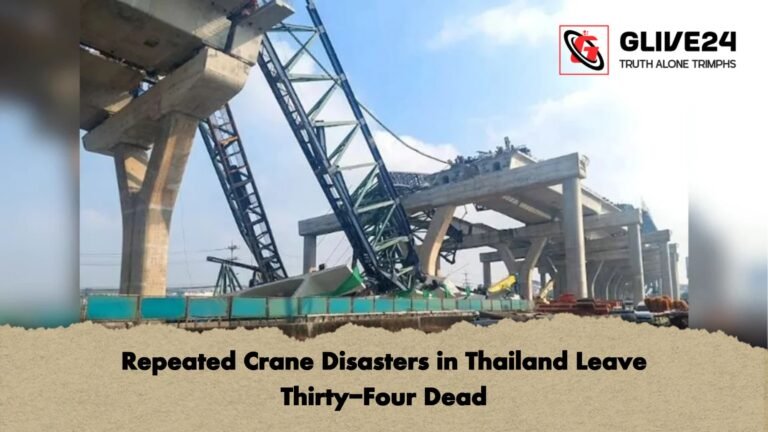 Repeated Crane Disasters in Thailand Leave Thirty Four Dead Repeated Crane Disasters in Thailand Leave Thirty-Four Dead