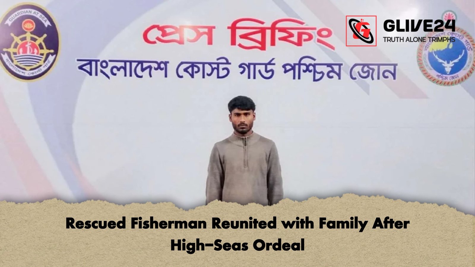 Rescued Fisherman Reunited with Family After High Seas Ordeal Rescued Fisherman Reunited with Family After High-Seas Ordeal