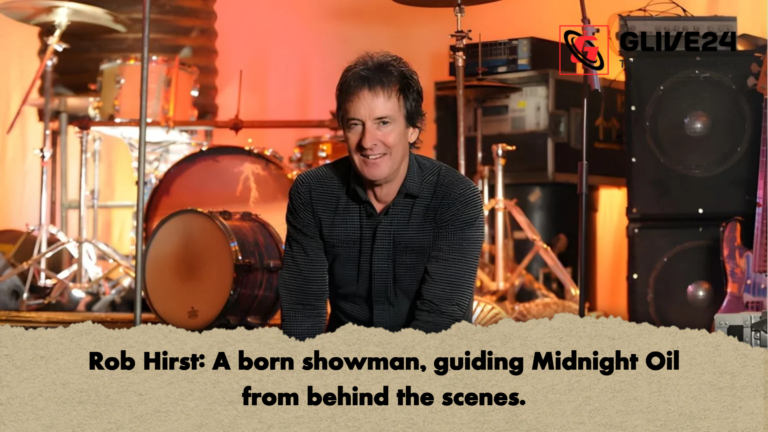 Rob Hirst A born showman guiding Midnight Oil from behind the scenes Rob Hirst: A born showman, guiding Midnight Oil from behind the scenes.