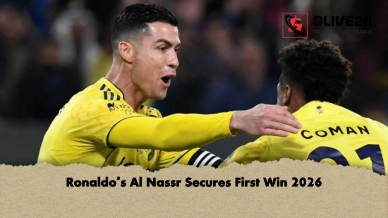 Ronaldos Al Nassr Secures First Win 2026 Ronaldo’s Al Nassr Secures First Win 2026