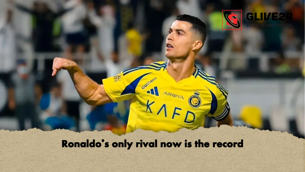 Ronaldos only rival now is the record Ronaldo's only rival now is the record