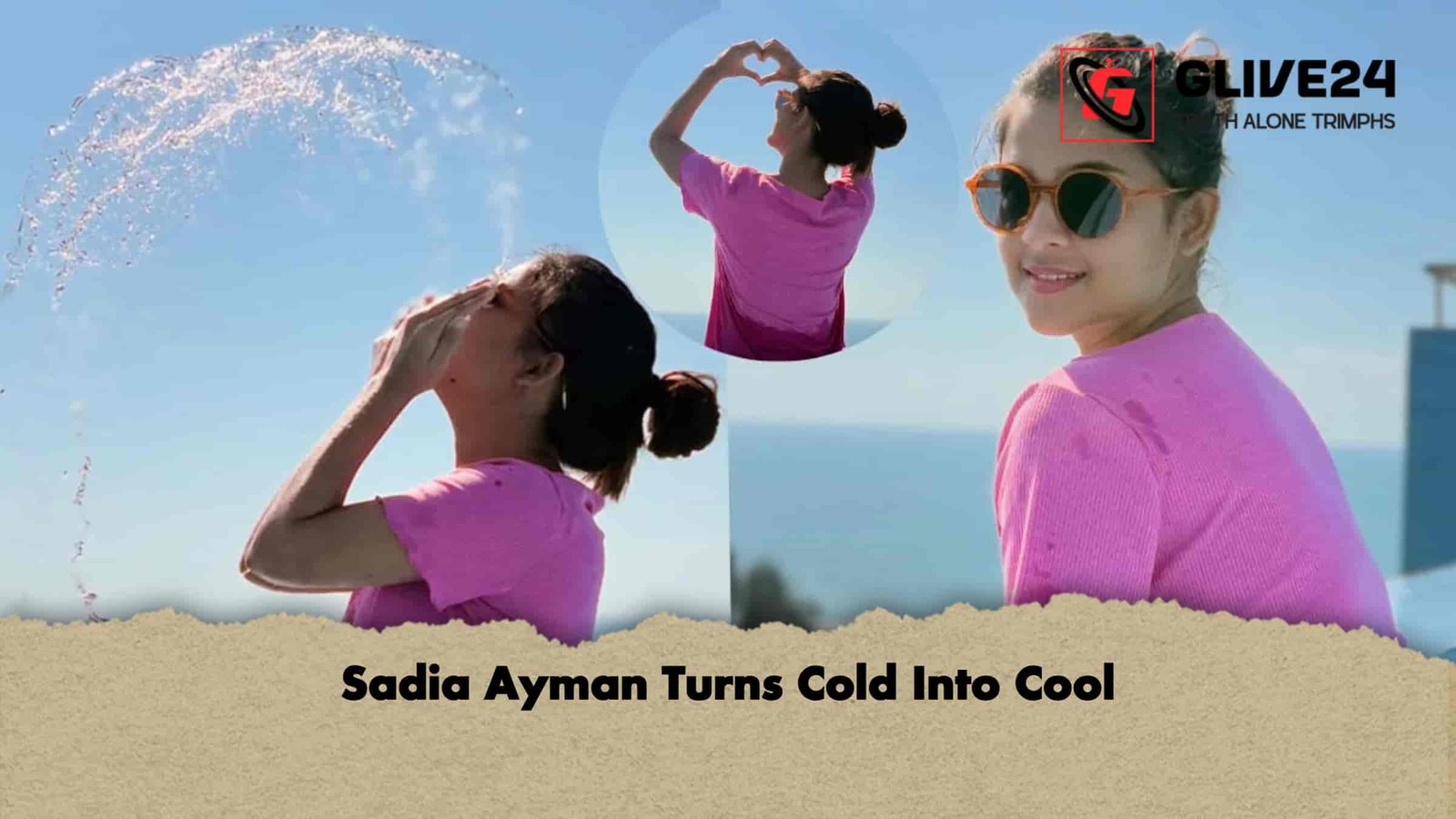 Sadia Ayman Turns Cold Into Cool