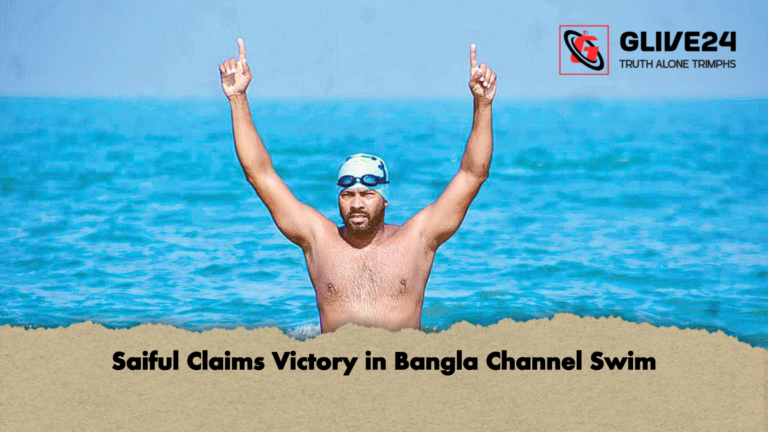 Saiful Claims Victory in Bangla Channel Swim Saiful Claims Victory in Bangla Channel Swim