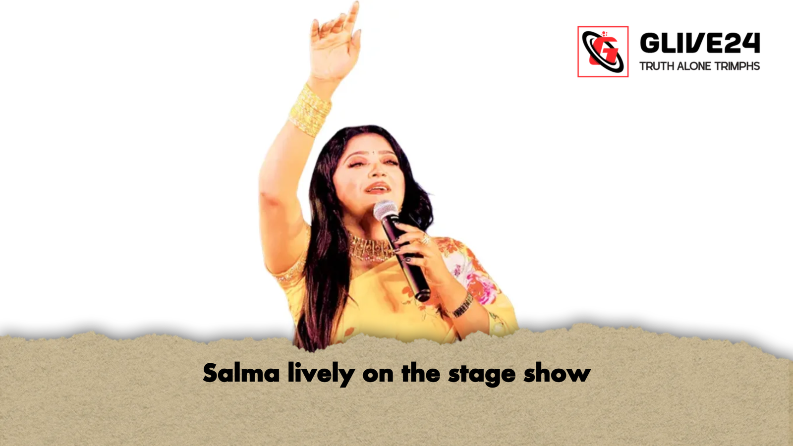 Salma lively on the stage show ✅ Salma lively on the stage show
