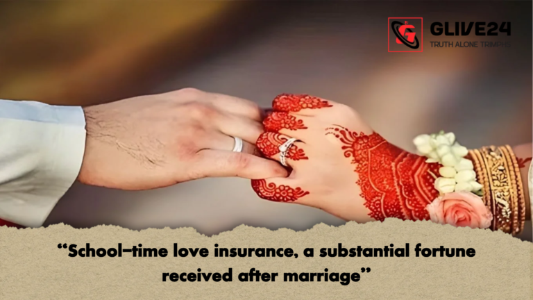 School time love insurance a substantial fortune received after marriage “School-time love insurance, a substantial fortune received after marriage”