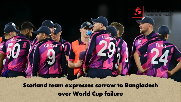 Scotland team expresses sorrow to Bangladesh over World Cup failure Scotland team expresses sorrow to Bangladesh over World Cup failure