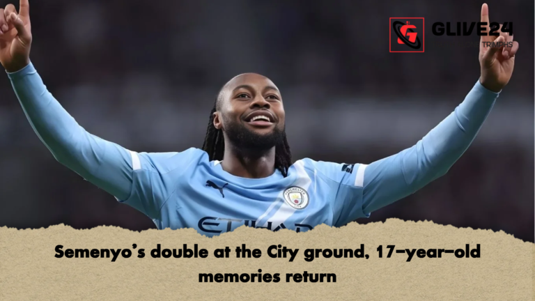Semenyos double at the City ground 17 year old memories return Semenyo’s double at the City ground, 17-year-old memories return