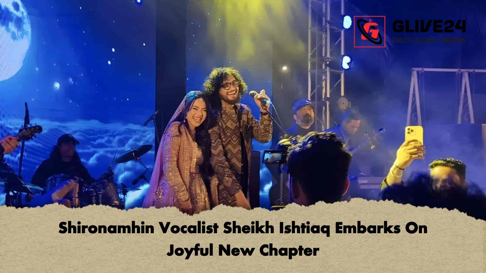 Shironamhin Vocalist Sheikh Ishtiaq Embarks On Joyful New Chapter