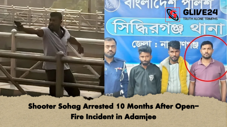 Shooter Sohag Arrested 10 Months After Open Fire Incident in Adamjee Shooter Sohag Arrested 10 Months After Open-Fire Incident in Adamjee
