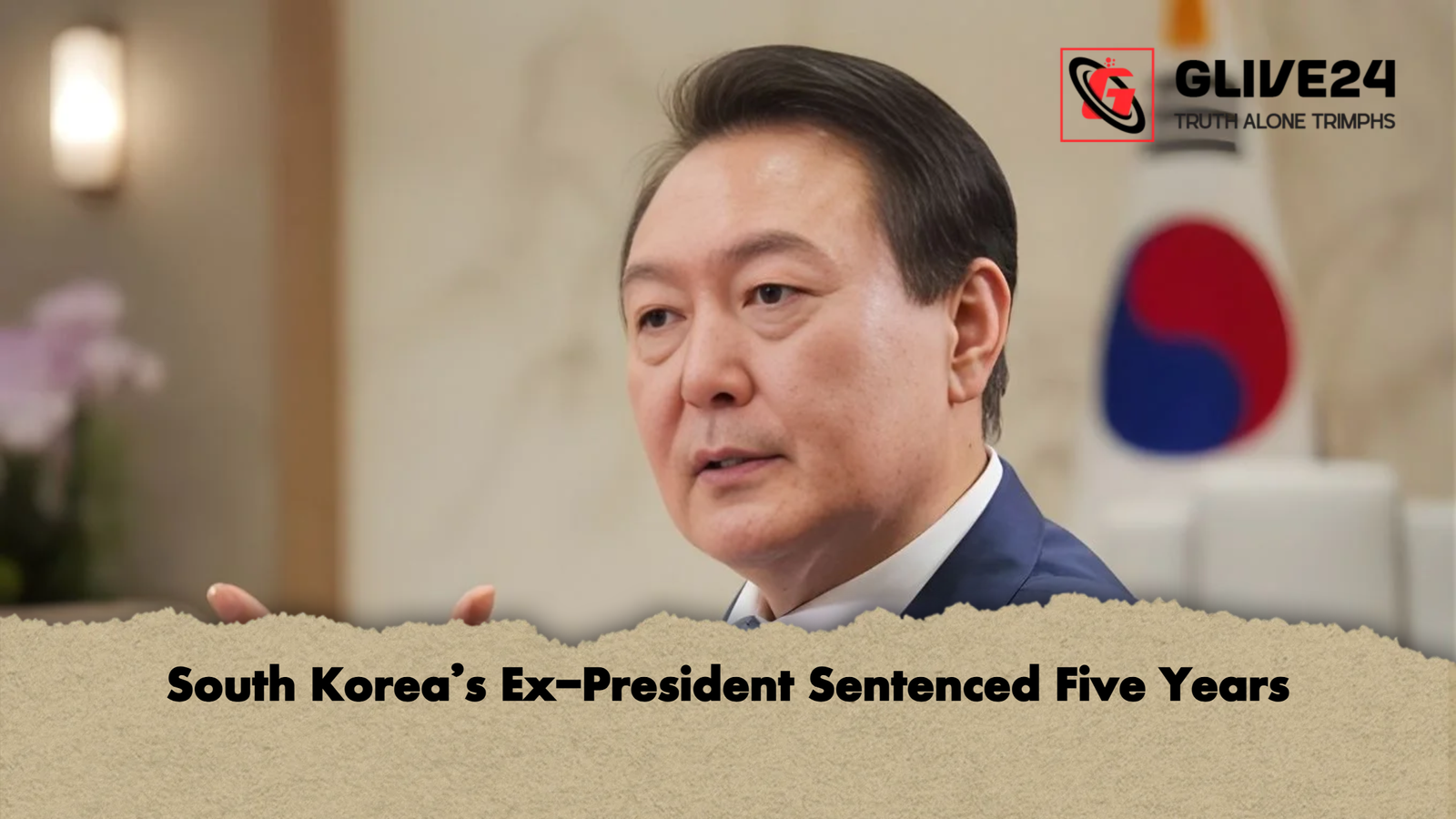 South Korea’s Ex-President Sentenced Five Years 1 South Koreas Ex President Sentenced Five Years South Korea’s Ex-President Sentenced Five Years