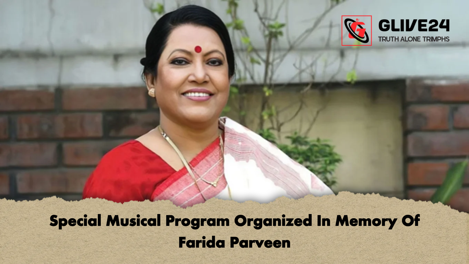 Special Musical Program Special Musical Program Organized In Memory Of Farida Parveen