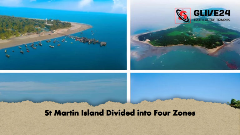 St Martin Island Divided into Four Zones St Martin Island Divided into Four Zones