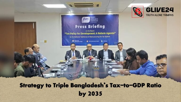 Strategy to Triple Bangladeshs Tax to GDP Ratio by 2035 Strategy to Triple Bangladesh’s Tax-to-GDP Ratio by 2035