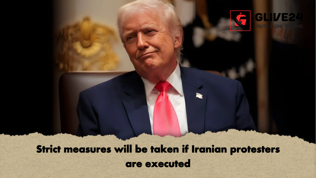 Strict measures will be taken if Iranian protesters are executed 3 Strict measures will be taken if Iranian protesters are executed Strict measures will be taken if Iranian protesters are executed