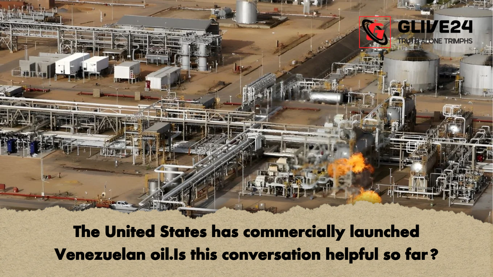 The United States has commercially launched Venezuelan oil.Is this conversation helpful so far The United States has commercially launched Venezuelan oil.Is this conversation helpful so far?