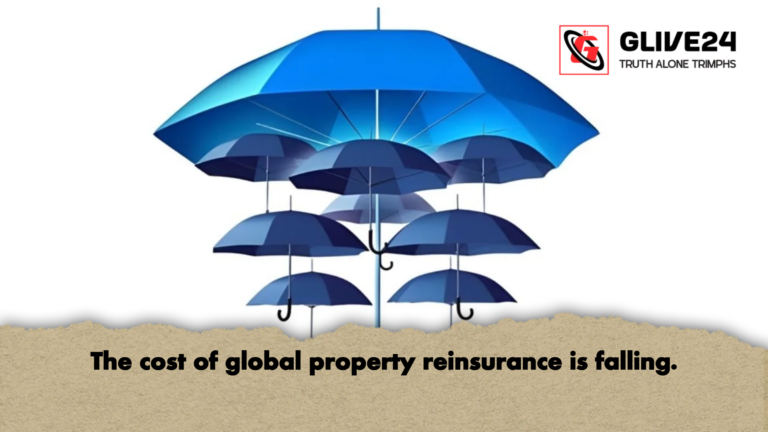 The cost of global property reinsurance is falling The cost of global property reinsurance is falling.