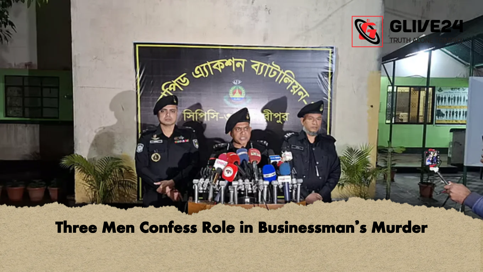 Three Men Confess Role in Businessmans Murder Three Men Confess Role in Businessman’s Murder