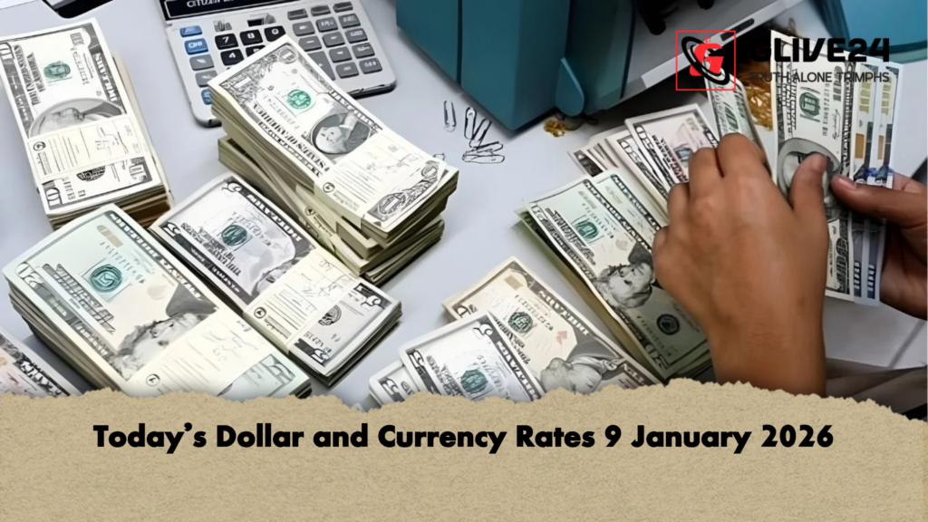 Todays Dollar and Currency Rates 9 January 2026 Today's Dollar and Currency Rates 9 January 2026