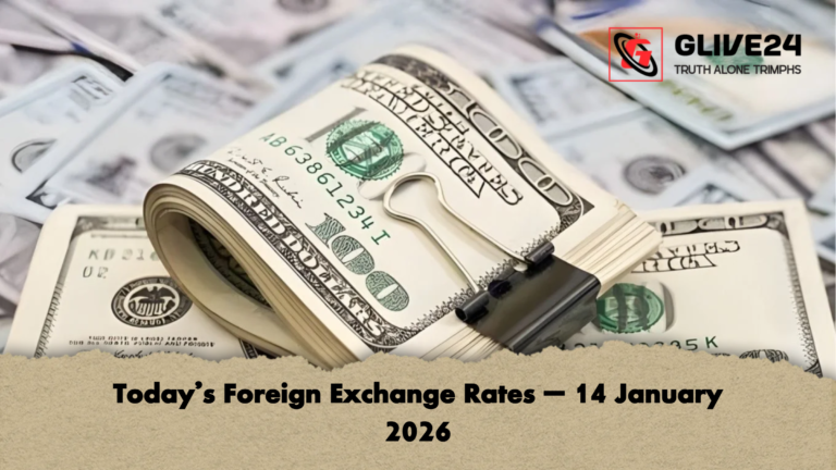 Todays Foreign Exchange Rates – 14 January 2026 Today’s Foreign Exchange Rates – 14 January 2026