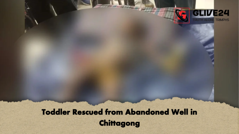 Toddler Rescued from Abandoned Well in Chittagong Toddler Rescued from Abandoned Well in Chittagong