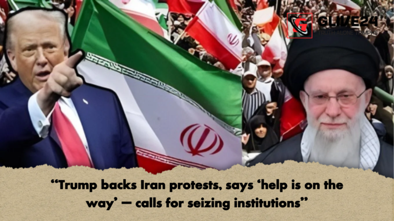 Trump backs Iran protests says ‘help is on the way – calls for seizing institutions “Trump backs Iran protests, says ‘help is on the way’ – calls for seizing institutions”