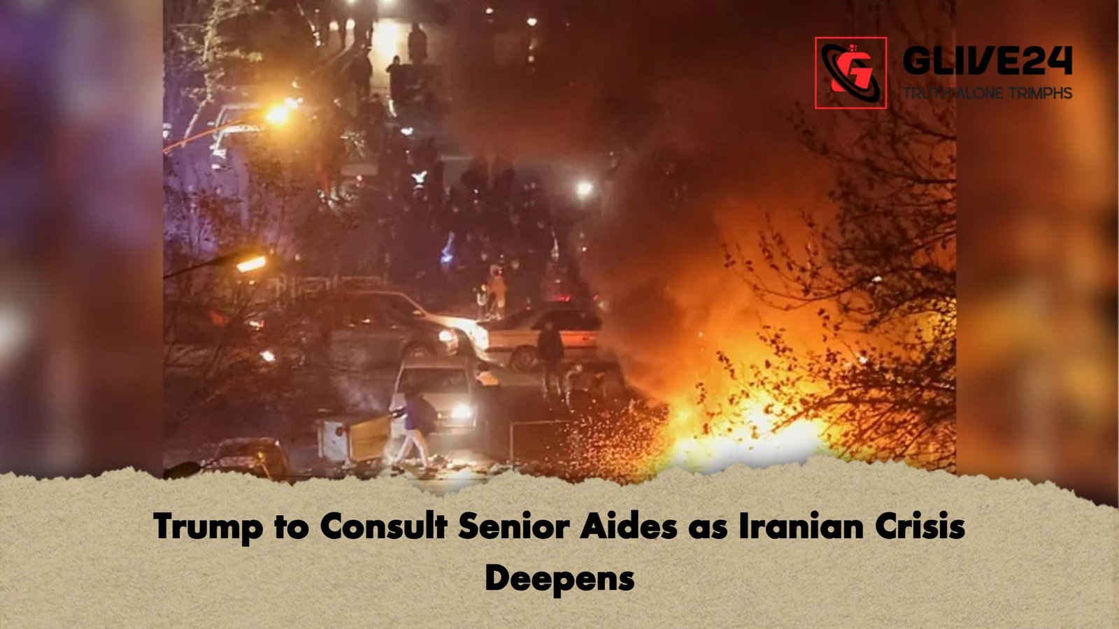 Trump to Consult Senior Aides as Iranian Crisis Deepens Trump to Consult Senior Aides as Iranian Crisis Deepens