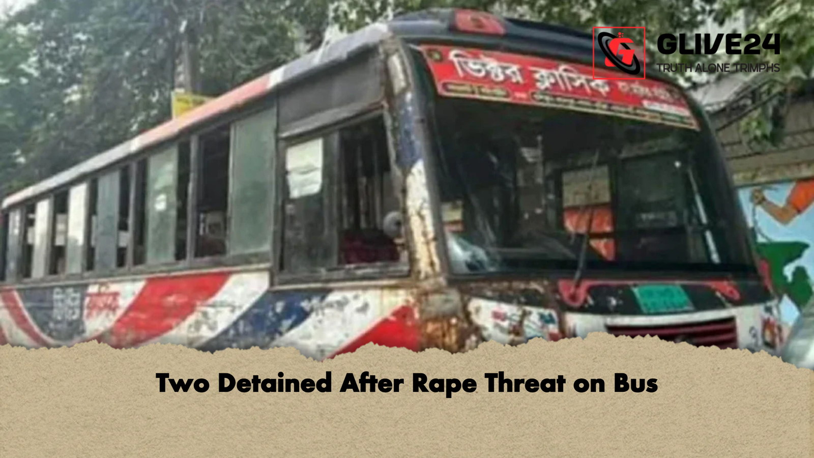 Two Detained After Rape Threat on Bus Two Detained After Rape Threat on Bus