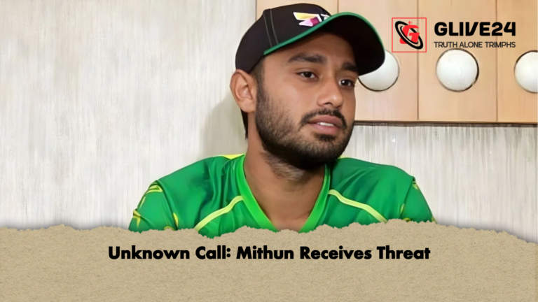 Unknown Call Mithun Receives Threat Unknown Call: Mithun Receives Threat