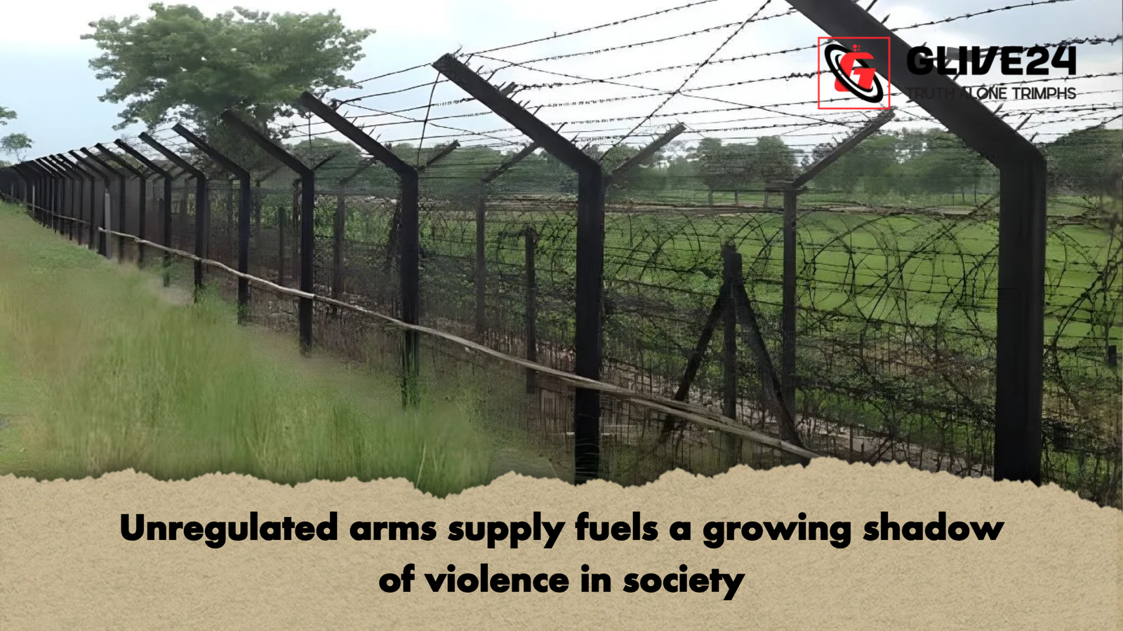 Unregulated arms supply fuels a growing shadow of violence in society 1 Unregulated arms supply fuels a growing shadow of violence in society Unregulated arms supply fuels a growing shadow of violence in society