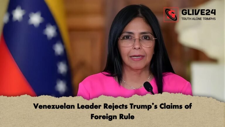 Venezuelan Leader Rejects Trumps Claims of Foreign Rule Venezuelan Leader Rejects Trump’s Claims of Foreign Rule