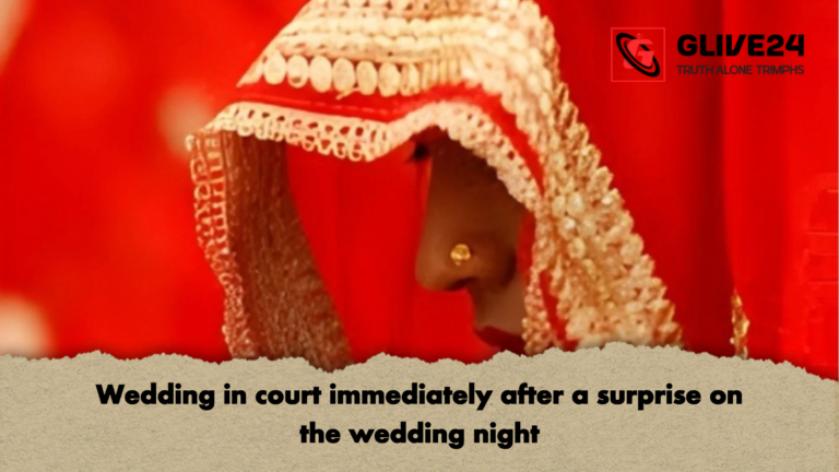 Wedding in court immediately after a surprise on the wedding night Wedding in court immediately after a surprise on the wedding night