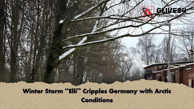 Winter Storm Elli Cripples Germany with Arctic Conditions Winter Storm "Elli" Cripples Germany with Arctic Conditions