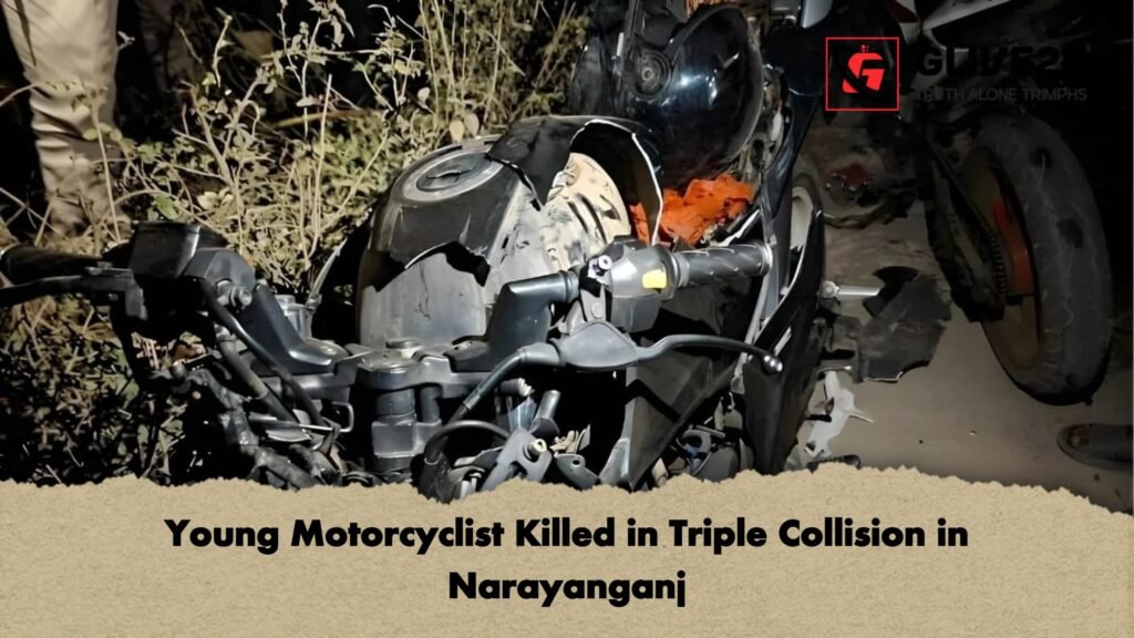 Young Motorcyclist Killed in Triple Collision in Narayanganj 2 Young Motorcyclist Killed in Triple Collision in Narayanganj Young Motorcyclist Killed in Triple Collision in Narayanganj