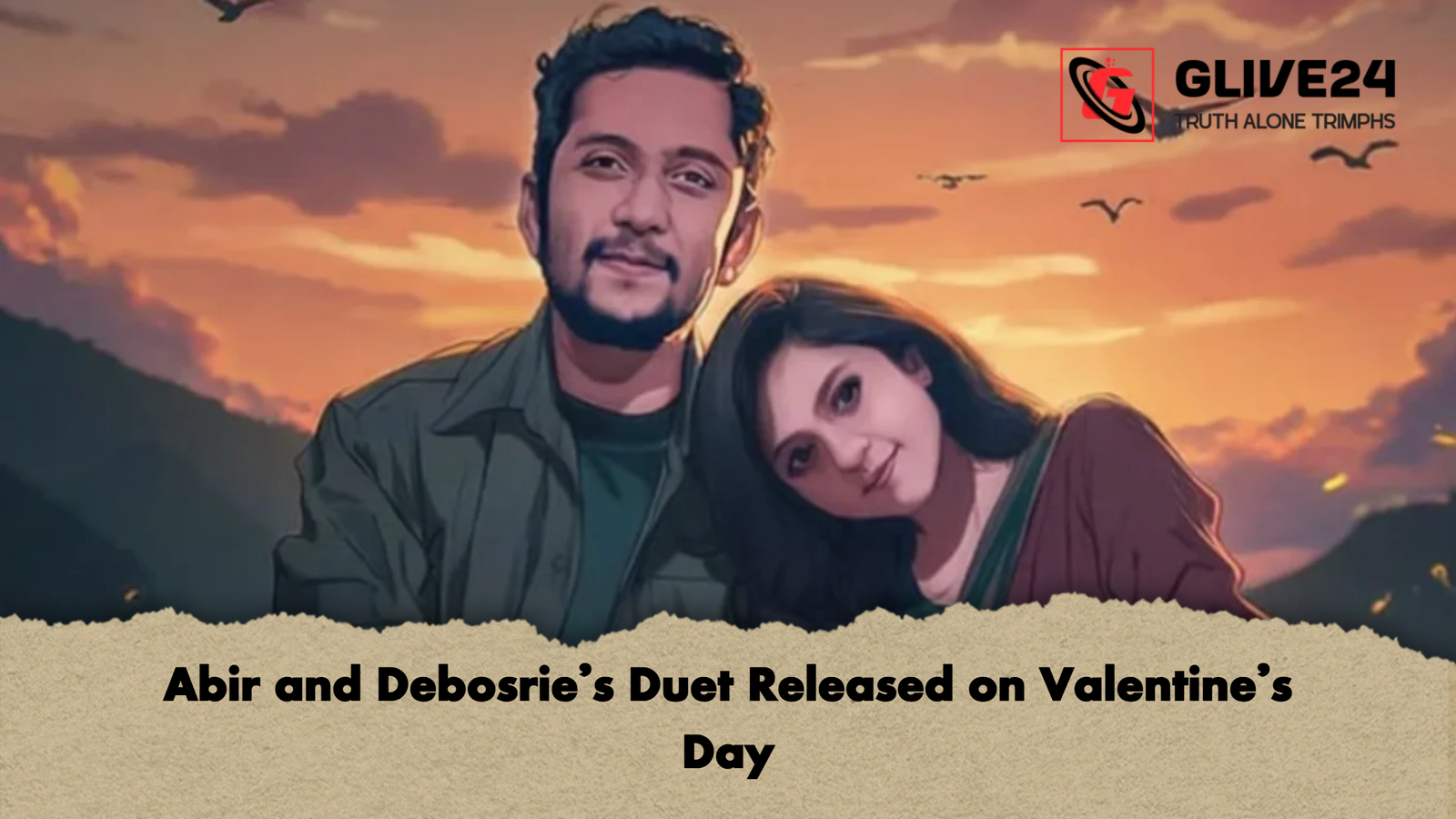 Abir and Debosries Duet Released on Valentines Day Abir and Debosrie’s Duet Released on Valentine’s Day