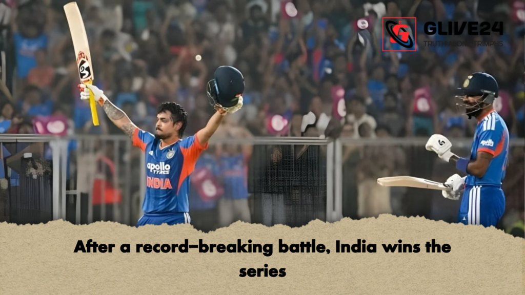 After a record-breaking battle, India wins the series 3 After a record breaking battle India wins the series After a record-breaking battle, India wins the series