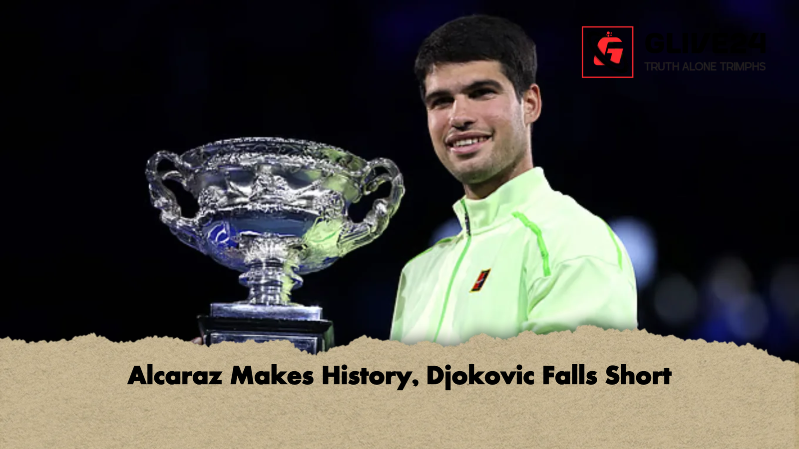 Alcaraz Makes History Djokovic Falls Short Alcaraz Makes History, Djokovic Falls Short