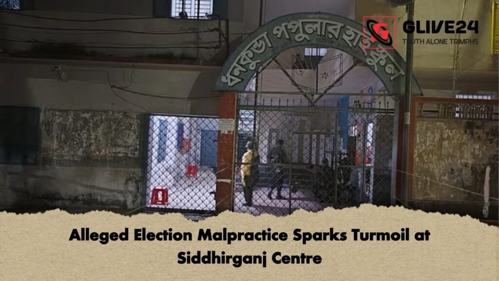 Alleged Election Malpractice Sparks Turmoil at Siddhirganj Centre Alleged Election Malpractice Sparks Turmoil at Siddhirganj Centre