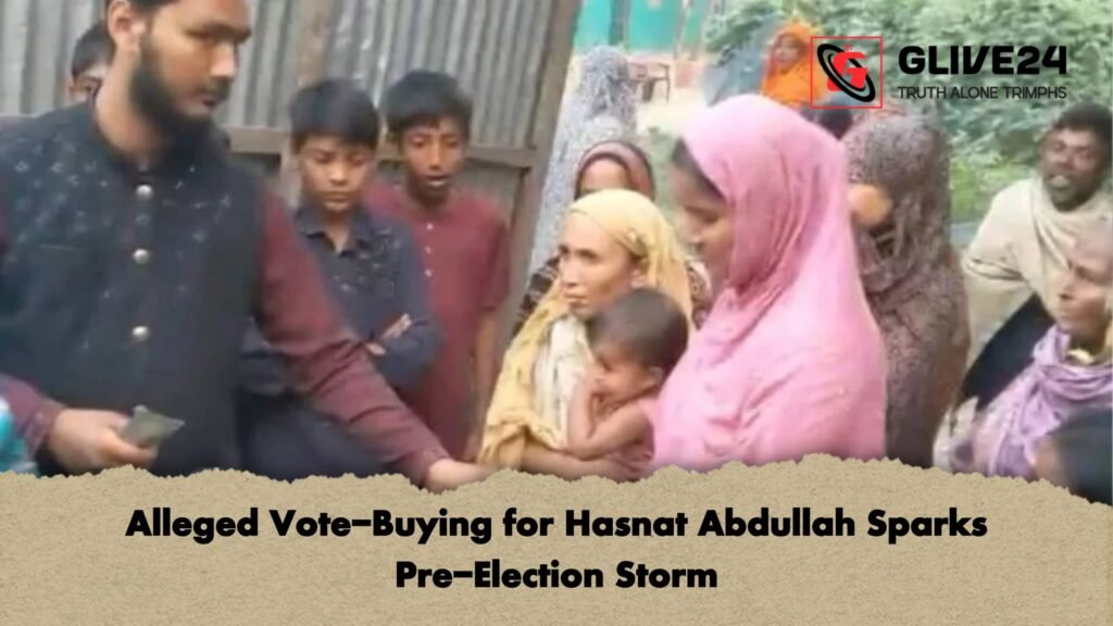 Alleged Vote Buying for Hasnat Abdullah Sparks Pre Election Storm Alleged Vote-Buying for Hasnat Abdullah Sparks Pre-Election Storm
