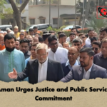 Aman Urges Justice and Public Service Commitment Aman Urges Justice and Public Service Commitment