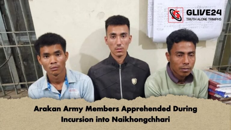 Arakan Army Members Apprehended During Incursion into Naikhongchhari Arakan Army Members Apprehended During Incursion into Naikhongchhari