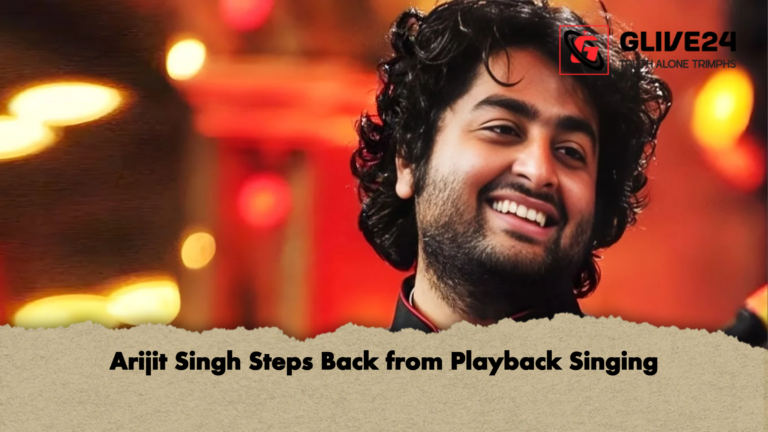 Arijit Singh Steps Back from Playback Singing Arijit Singh Steps Back from Playback Singing