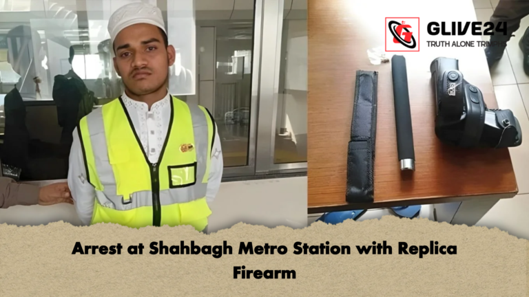 Arrest at Shahbagh Metro Station with Replica Firearm Arrest at Shahbagh Metro Station with Replica Firearm