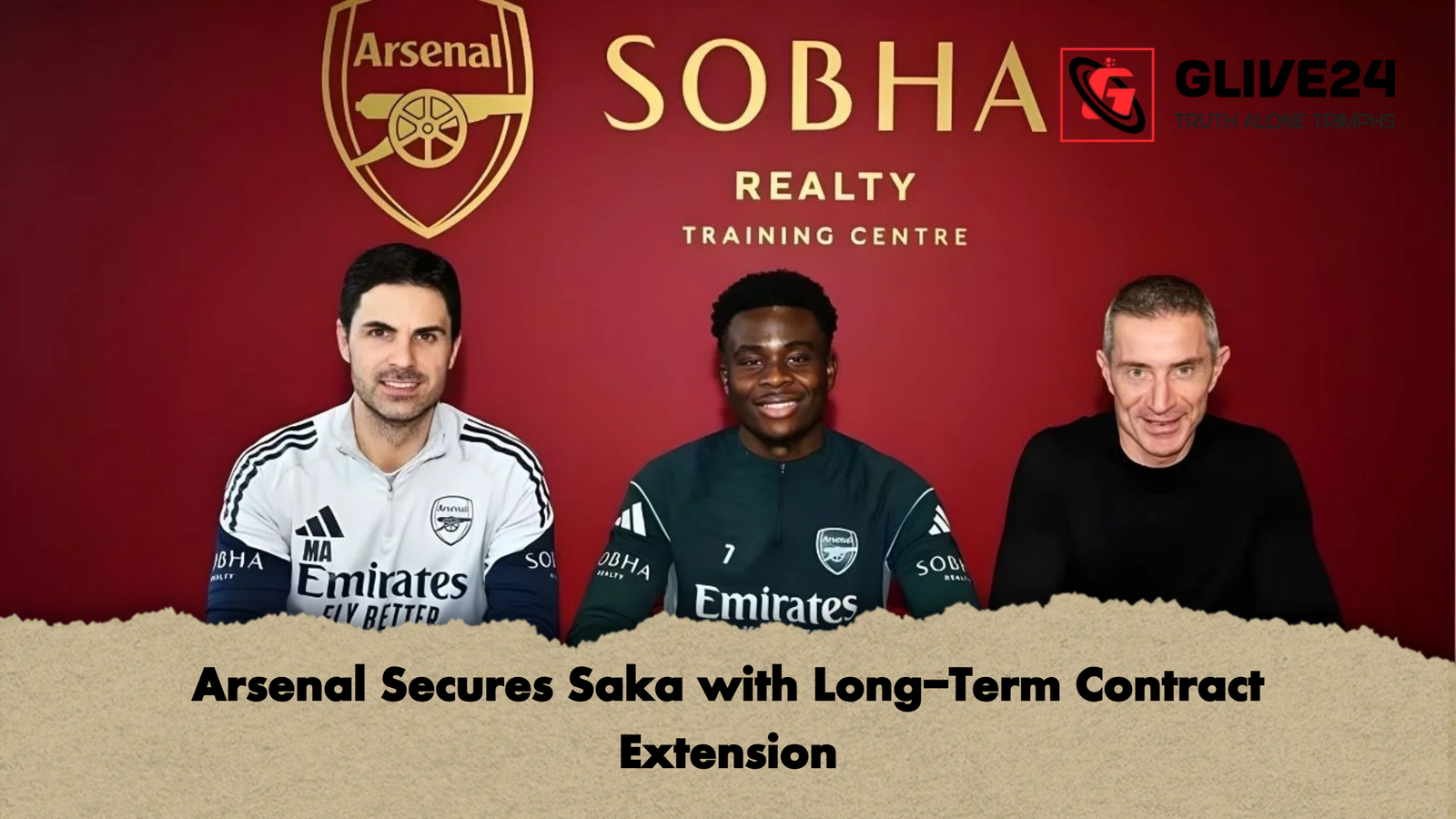 Arsenal Secures Saka with Long Term Contract Arsenal Secures Saka with Long-Term Contract Extension
