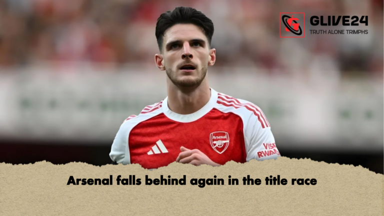 Arsenal falls behind again in the title race Arsenal falls behind again in the title race