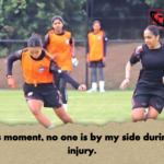 At this moment no one is by my side during this injury At this moment, no one is by my side during this injury.