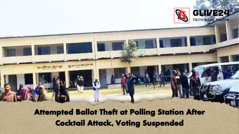 Attempted Ballot Theft at Polling Station After Cocktail Attack Voting Suspended Attempted Ballot Theft at Polling Station After Cocktail Attack, Voting Suspended