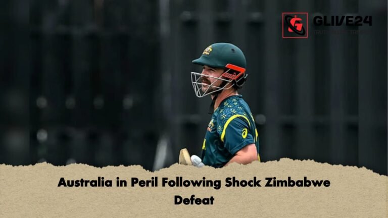 Australia in Peril Following Shock Zimbabwe Defeat 1 Australia in Peril Following Shock Zimbabwe Defeat