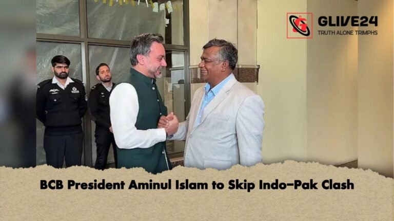 BCB President Aminul Islam to Skip Indo Pak Clash BCB President Aminul Islam to Skip Indo-Pak Clash