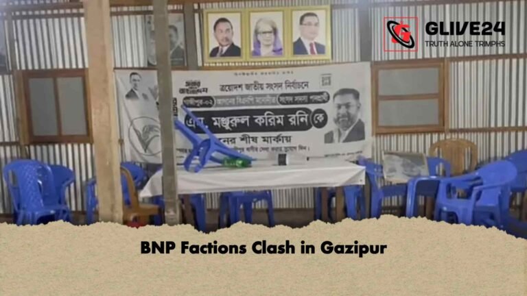 BNP Factions Clash in Gazipur